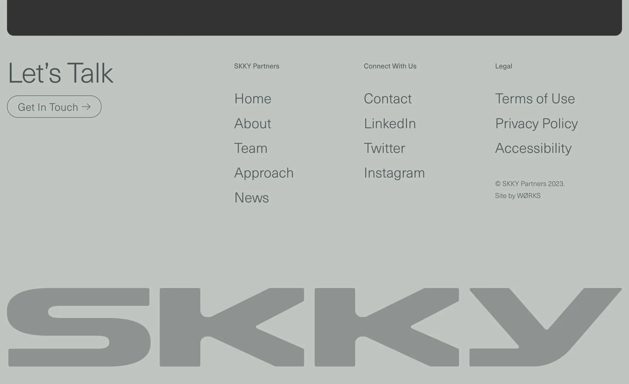 Footer Skky Partners